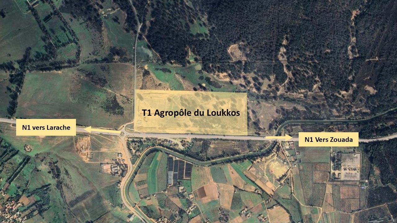 Tranche 1 de l'Agropôle du Loukkos - 48 hectares dédiés à l'agroalimentaire, Larache Maroc