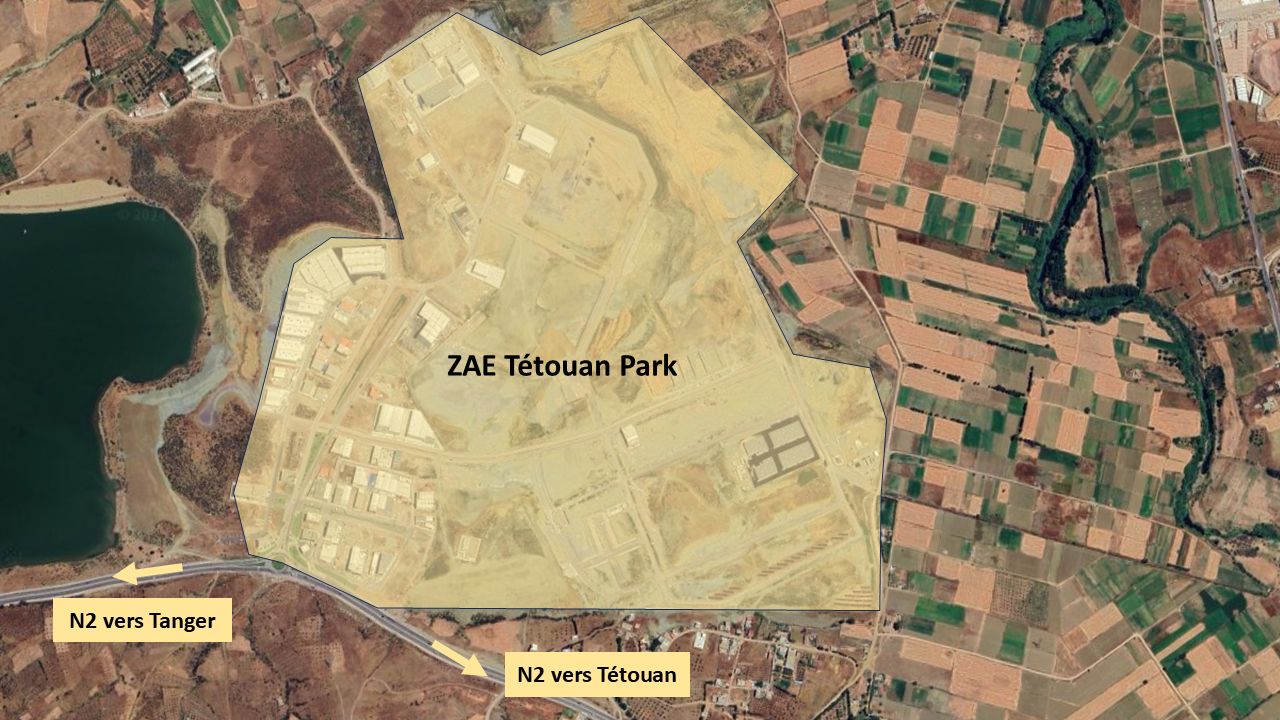 La ZAE Tétouan Park – zone industrielle à Tétouan