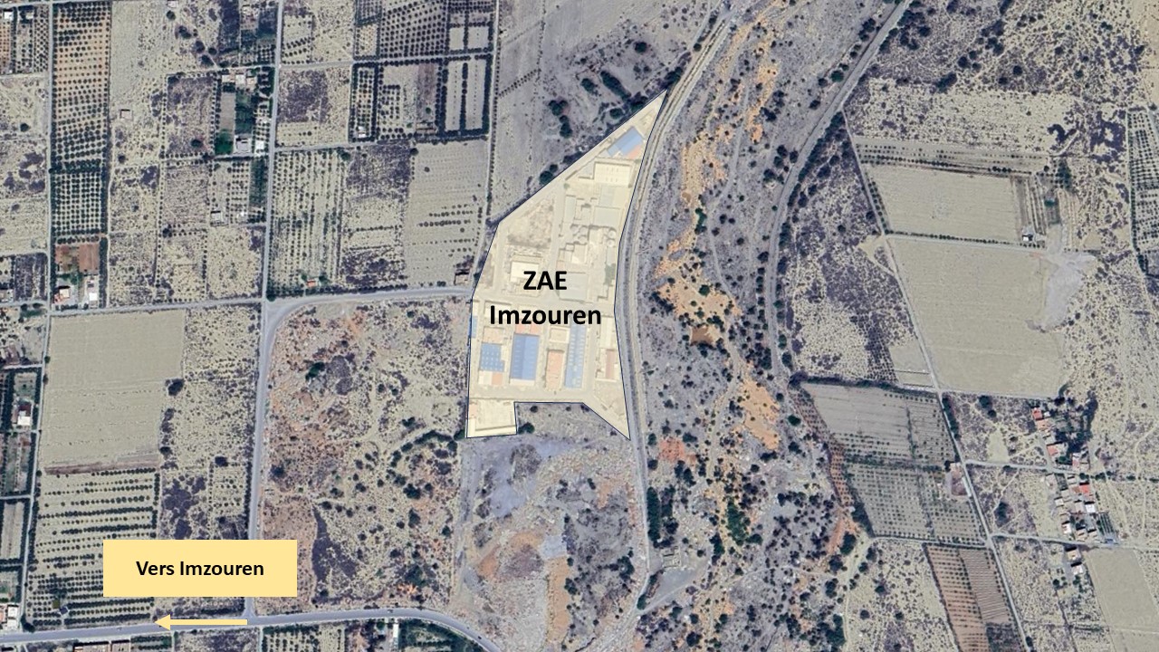 La Zone d'Activités Économiques ZAE Imzouren – Al Hoceima