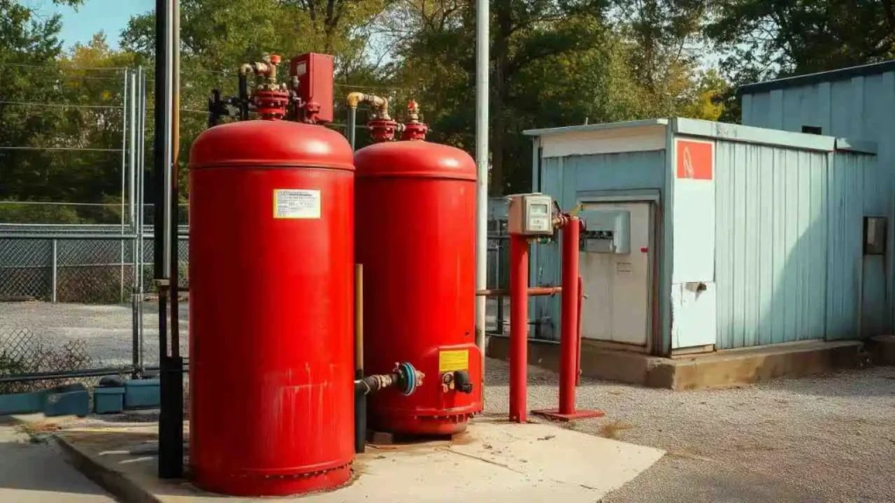 Système d'extinction à poudre – bureau d'études incendie à Tanger – BET incendie Tanger