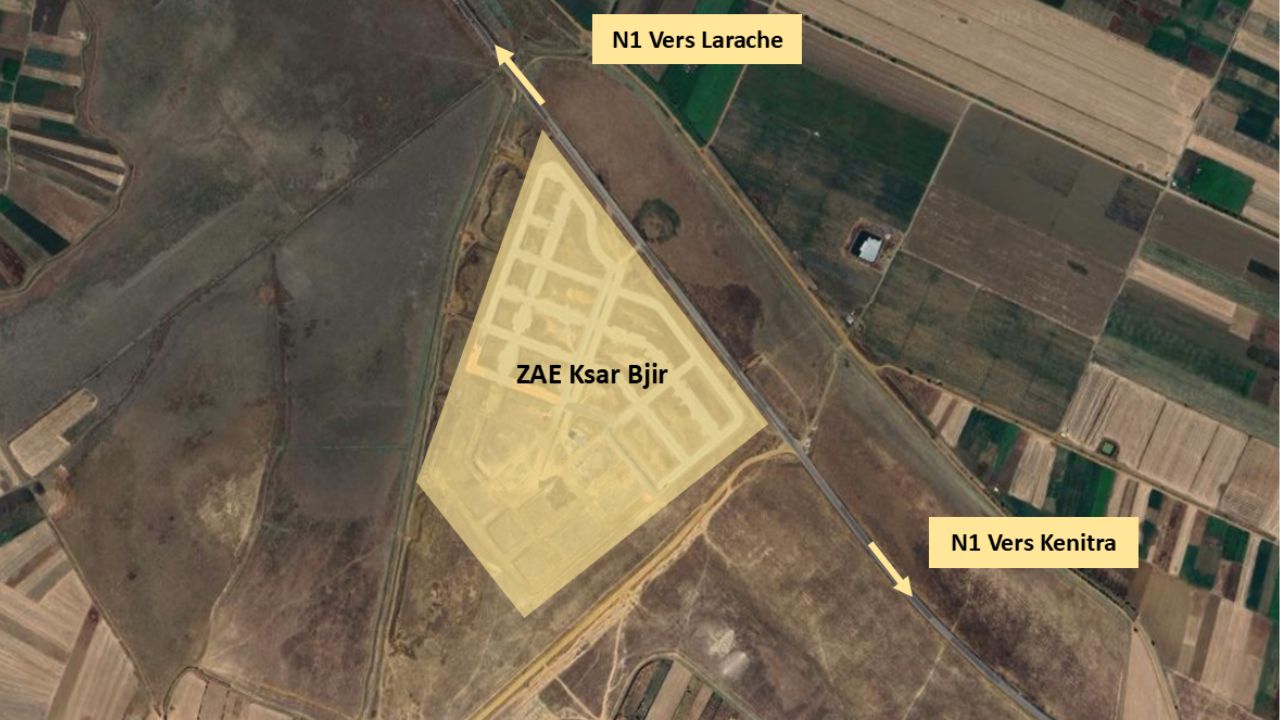 Zone d'Activités Économiques ZAE de Ksar Bjir