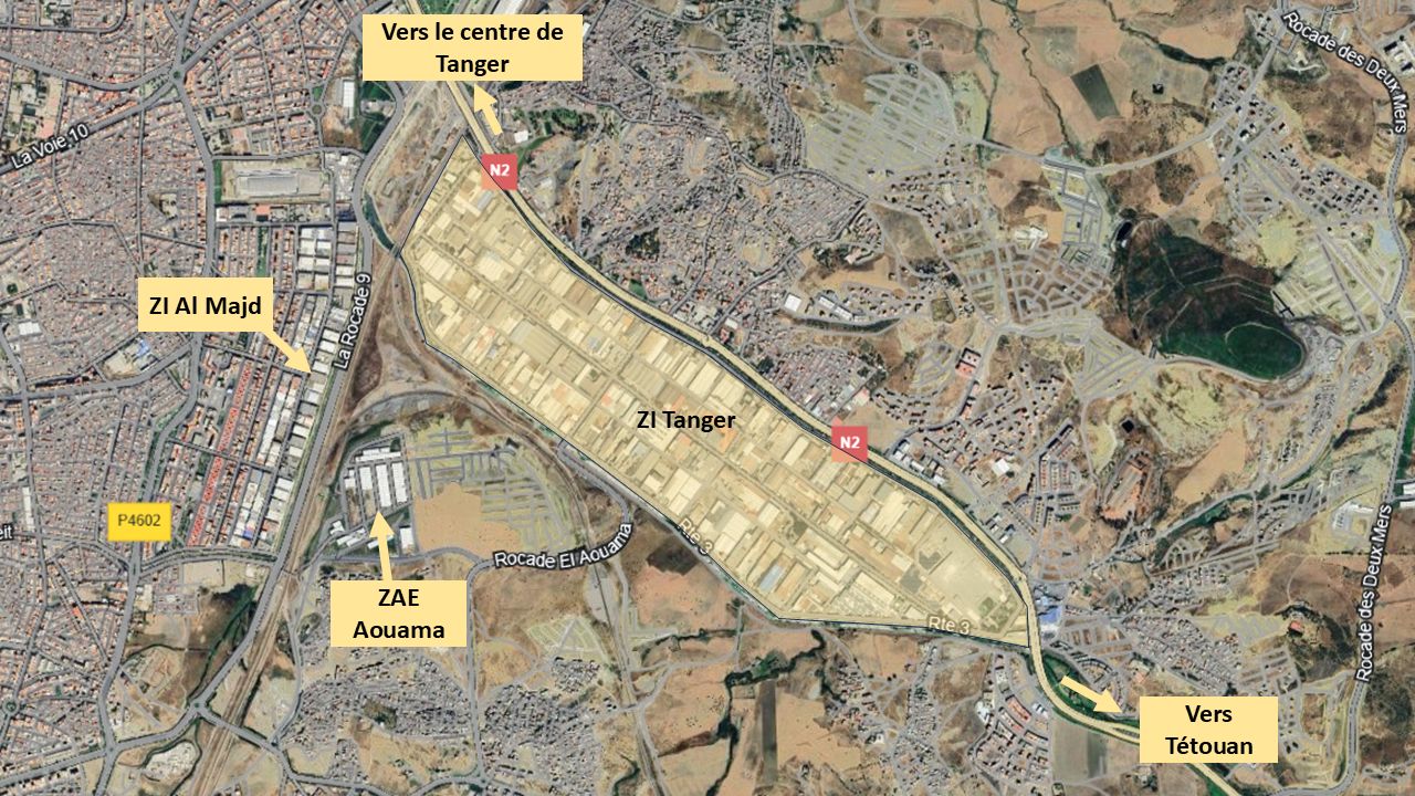 Zone Industrielle de Tanger ZI Tanger
