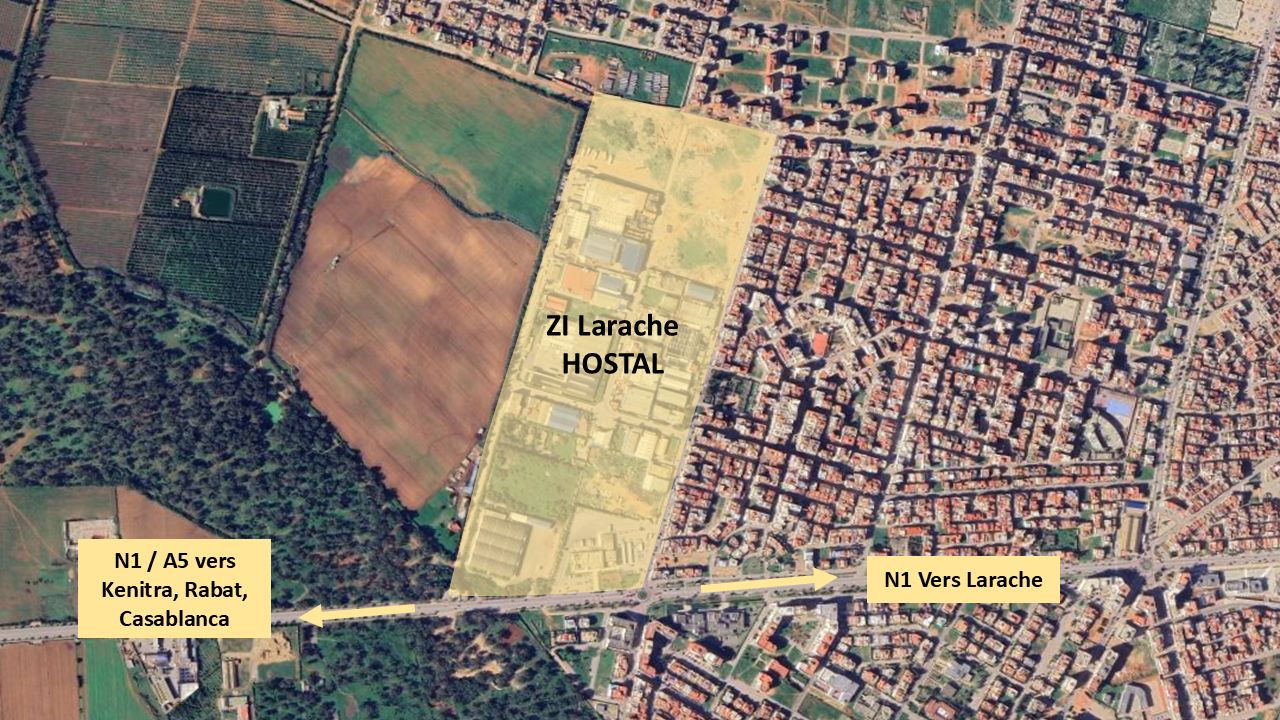 Zone Industrielle Larache HOSTAL